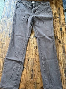 Men’s Brown RSQ Skinny Trousers Size 34x34 - Picture 1 of 6