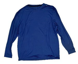 Camisa Lululemon Para Hombres XL Azul Marino Metal Vent Tech Performance Camisa Manga Larga - Imagen 1 de 11