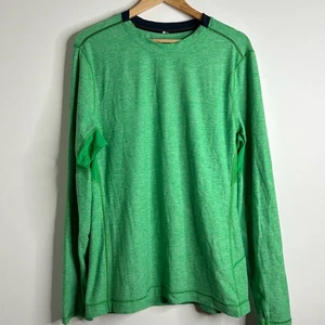 Lululemon Herren grün Langarm Sport Shirt XL Mesh Vent Performance Gym - Bild 1 von 9