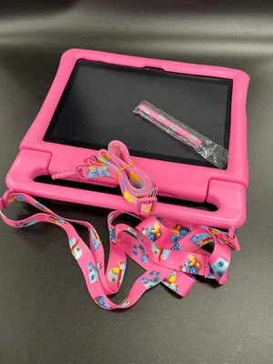 Dragon Touch Kids Tablet - 10 inch - 32GB Storage – Pink - Please Read! - Image 1 of 4