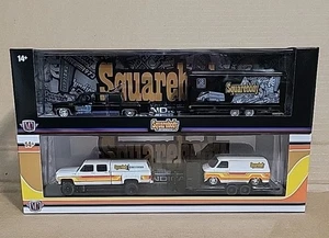 M2 Machines Squarebody Syndicate Hauler Release S45 Lot Of 2 - Picture 1 of 17
