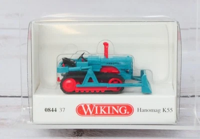 Wiking 0844 37, Hanomag K55 tractor sobre orugas, excavadora, escala HO Foto 1 de 2