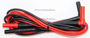 Messleitungen Suregrip schwarz Industrie rot DM Prüfspitzen Neu Original - Bild 1 von 2