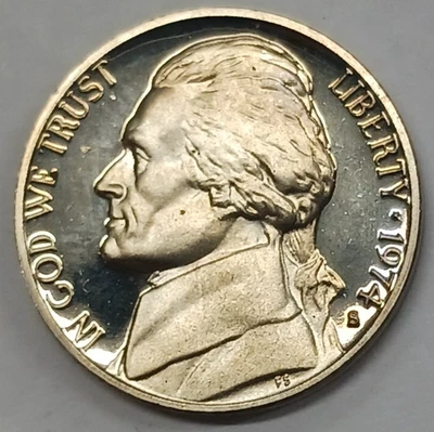 1974-S Proof Jefferson Nickel - Image 1 of 2