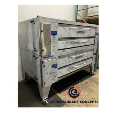 Hornos de cubierta doble pila Bakers Pride Y600 (garantía) - reacondicionados Foto 1 de 4