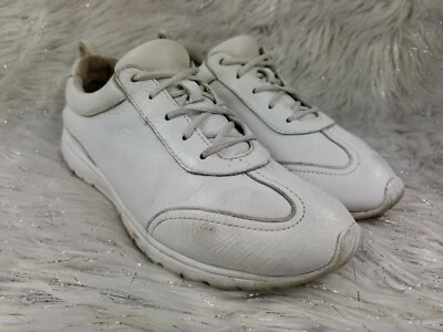 ROCKPORT Womens White Leather Size 9 Lace Up Athletic Casual Comfort Shoes - Image 1 of 4