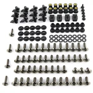 Kit completo bulloni carena copri dadi viti adatti per Honda VFR750/750F 86-97 - Foto 1 di 11