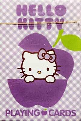 Hello Kitty Playing Cards (Toy Island, 2009) *NEW SEALED* 54-Card Set Sanrio - Image 1 of 2