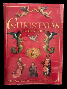 VTG Press Out Christmas Decorations Die Cut National Gallery of Art London 1993 - Picture 1 of 5