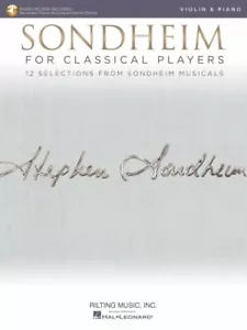 Sondheim for Classical Players Violin and Piano with Online Audio 000275408 - Picture 1 of 1