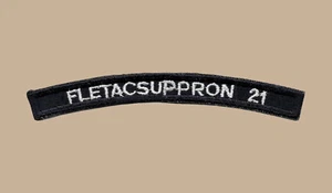 US Navy VR-21 Pineapple Airlines Fleet Tactical Support Squadron UIM Rocker Tab - Bild 1 von 1