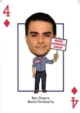 Ben Shapiro Media Personality Political Playing Card