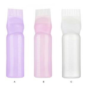 for Root Comb Applicator Bottle Refillable Hairstyling Tool Scalp Coloring