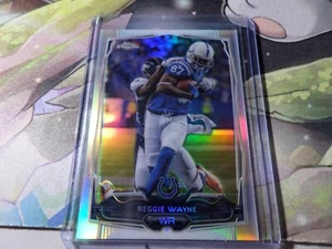 2014 Topps Chrome #14 Reggie Wayne Refractor - Picture 1 of 1