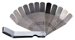 Powerbuilt 12 Blade Valve Tappet Feeler Gauge - 648393 - Picture 1 of 1