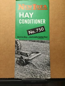 Brochure vintage nuova idea ~ n. Condizionatore Fieno 750 - Foto 1 di 4
