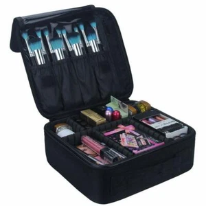 Relavel Travel Makeup Train Case Makeup Cosmetic Case Organizer - Picture 1 of 6