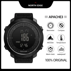 NORTH EDGE Reloj Deportivo Digital Hombre Impermeable Exterior Reloj Inteligente Multifunción - Imagen 1 de 13