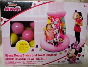 Disney Junior, Minnie Mouse aufblasbares Crawl & Toss Playland Neu ohne Etikett - Bild 1 von 2