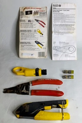 Klein Tools установка коаксиального кабеля с чехлом - Изображение 1 из 3