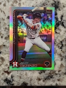 2025 TOPP MLB BASEBALL RAINBOW FOIL ROOKIE CARD HOUSTON ASTROS ZACH DEZENZO #89 - Picture 1 of 1