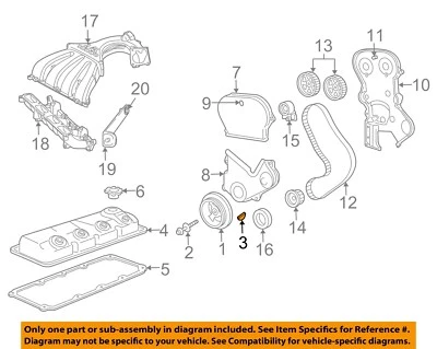 CHRYSLER OEM 03-05 Motor de neón Eje Motor Piezas-Llave 6035473 Foto 1 de 2