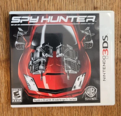Spy Hunter (Nintendo 3DS, 2012) 2D 3D Modes E10+ Warner Brothers Games Japan - Image 1 of 4