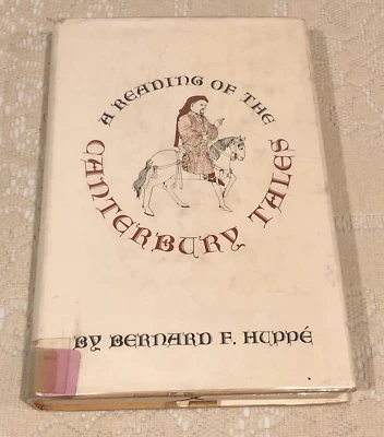 A READING OF THE CANTERBURY TALES by Bernard F. Huppe, Hardcove 1964, SU of NY - Image 1 of 4