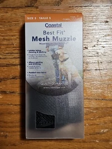 Coastal Best Fit Mesh Comfort Adjustable Dog Muzzle size 5, 7” Nose. NIB - Picture 1 of 3