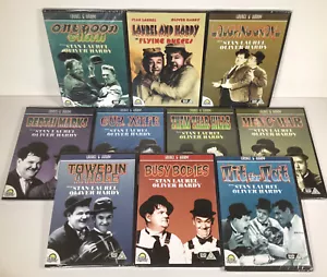 Laurel & Hardy 10 DVD Short Film Bundle All New & Sealed - Picture 1 of 11
