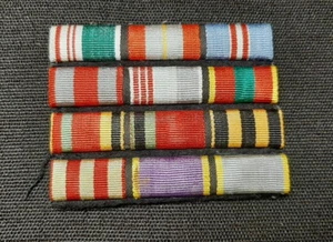 Bandleiste sowjetische UdSSR Ukrainische Medaille Orden Veteran Zweiter Weltkrieg Militäruniform Planke - Bild 1 von 9