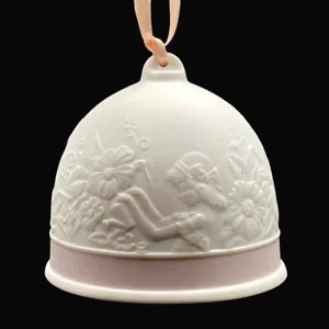LLadro SPRING Bell 1991 Porcelain 7613 Collector's Society 4 Seasons Ornament - Picture 1 of 8