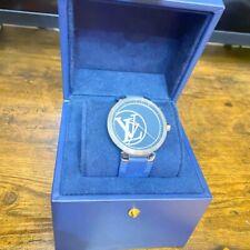 Louis Vuitton Edizione Limitata 100 Quarzo Quadrante Blu Acciaio Inox Uomo Watch