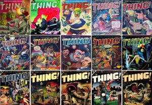 1952 - 1954 The Thing Comic Book Package - 10 eBooks on CD - Picture 1 of 3