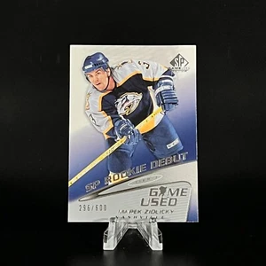 Marek Ziolicky 2003 Upper Deck SP Rookie Debut Tier 1 /600 Game Used 68 Predator - Picture 1 of 2