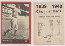 1977 TCMA 1939-40 Cincinnati Reds Billy Myers #33