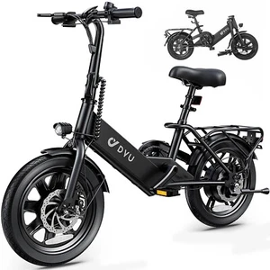 DYU 16" Folding Electric Bike for Adults Teens, 350W 36V/7.5AH, Commuter City✨ - Picture 1 of 15