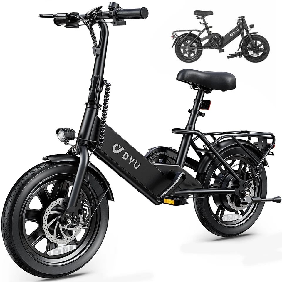 DYU 16" Folding Electric Bike for Adults Teens, 350W 36V/7.5AH, Commuter City✨ - Image 1 of 4