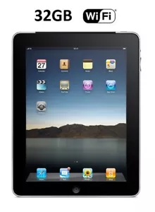 Apple iPad 2 32GB Wi-Fi 9.7in Black / Space Grey A1395 FC770 Non-Cellular - Picture 1 of 6