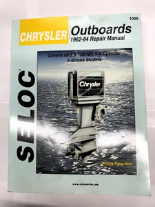 Seloc 1000 Chrysler Outboards 1962-84 Repair Manual - Picture 1 of 10