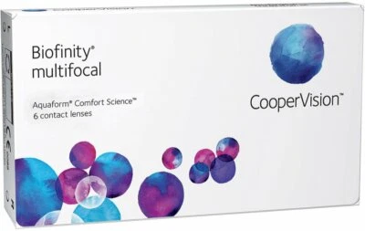 Biofinity Multifocal 6er Pack - Monatslinsen von Cooper Vision - Stärke wählbar