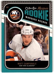 2011-12 O-Pee-Chee Matt Campanale Rookie #570 New York Islanders