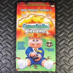 GARBAGE PAIL KIDS 2020 CHROME 3RD SERIES 3 EMPTY HOBBY DISPLAY BOX TOPPS - Picture 1 of 2