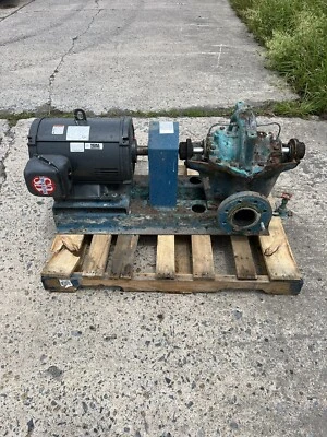 Bomba de caja dividida horizontal Weinman de doble succión 4L2 815 GPM con motor de 30 HP de EE. UU. Foto 1 de 4