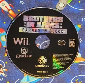 Brother In Arms Earned in Blood Nintendo Wii Disc 2 Only Tested and Works - Picture 1 of 4