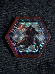 Topps Star Wars Galactic Connexion Series 2 Lightsaber Red Kylo Ren Foil Pattern - Picture 1 of 2