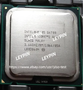 Intel Core 2 Quad Q6700 SLACQ CPU Processor 1066 MHz 2.66 GHz LGA 775/Socket - Picture 1 of 1