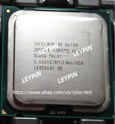 Intel Core 2 Quad Q6700 SLACQ CPU Processor 1066 MHz 2.66 GHz LGA 775/Socket - Image 1 of 1