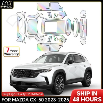 2023-2025 Mazda CX-50 Full Vehicle PreCut PPF Kit Paint Protection Film Glossy - Image 1 of 4