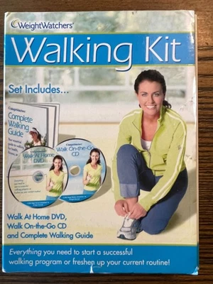 Weight Watchers Walking Kit, DVD, Audio CD for on the Go & Walking Guide Book:VG - Image 1 of 3